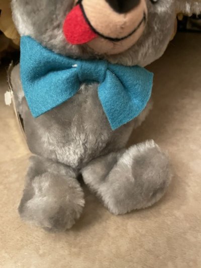 画像2: Hanna Barbers Pixie Plush doll with Blue Tie 1985 / ハンナバーベラ　ピクシーの青いタイ、ぬいぐるみ　ドール　