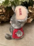 画像2: Hanna Barbers Dixie Plush doll with red vest 、Tag 1985 / ハンナバーベラ　ディクシーのタグ付きぬいぐるみ　赤いベスト　ドール　 (2)