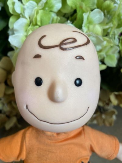 画像1: Charlie Brown Snoopy Applause Rubber Doll / スヌーピー　チャリーブラウン　ラバードール