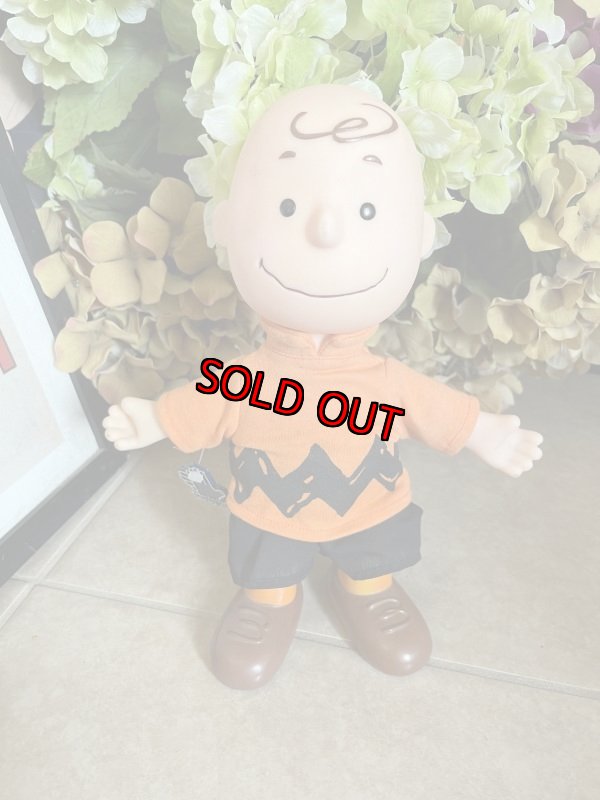 画像1: Charlie Brown Snoopy Applause Rubber Doll / スヌーピー　チャリーブラウン　ラバードール (1)