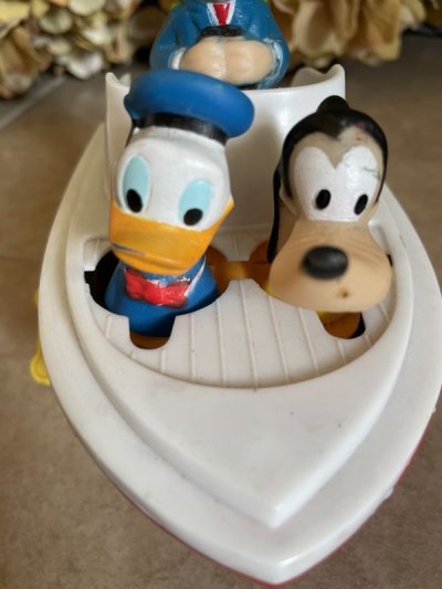 画像2: Disney Mickey Mouse Wind Up Boat    /ディズニー　ミッキーマウスのゼンマイボート　