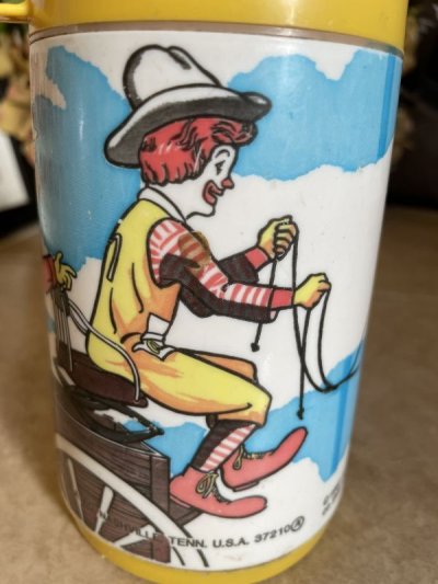 画像1: McDonald’s  Aladdin Plastic Thermos /  マクドナルドのアラジン社、プラスチック製サーモス、水筒