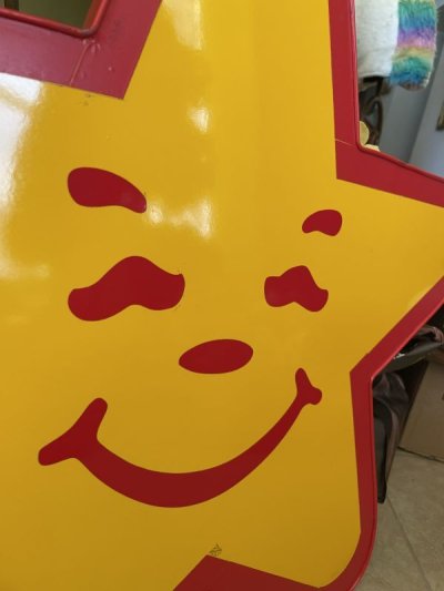 画像1: Carls Jr Star Sign Display / カールスジュニアのサイン、看板、ストアディスプレイ