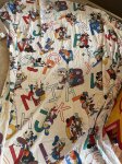 画像3: Disney Mickey Mouse letter flat sheet / ディズニーのミッキーマウス　レター　フラットシーツ (3)