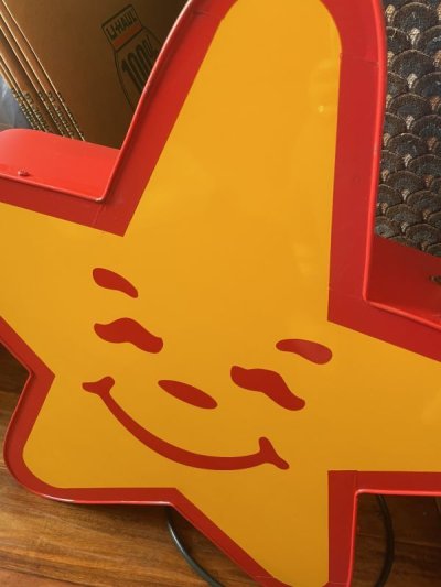 画像3: Carls Jr Star Sign Display / カールスジュニアのサイン、看板、ストアディスプレイ