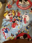 画像1: Disney Mickey Mouse Club sleeping bag sheet   / ディズニーのミッキーマウスクラブ　スリーピングバッグ　シーツ (1)