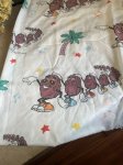 画像2: California Raisins flat sheet / カリフォルニアレーズン　フラットシーツ (2)