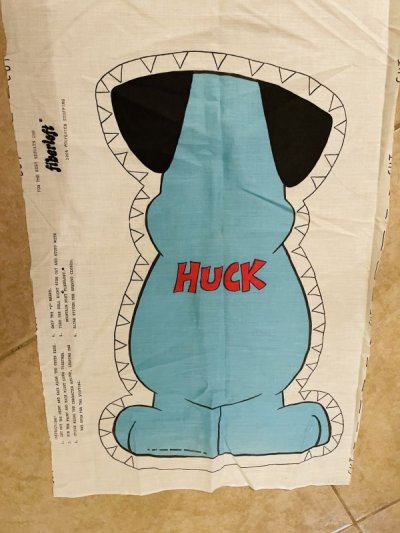 画像2:  Huckleberry Hound fabric pillow doll kit (A) / ハックルベリーハウンド　ハンナバーベラ　ピロードール　生地　キット