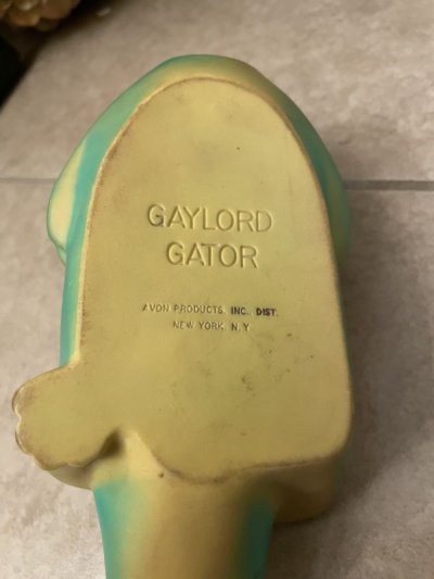 画像3: Avon Gaylord Gator Soap Dish Squeak Doll / エイボン　ワニのゲイロード・ガーター、ソフビ、ソープディッシュ