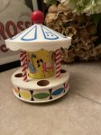 画像2: Fisher Price wooden Merry go round Toy / フィッシャープライス　木製　メリーゴーランド　オルゴール (2)