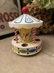 画像4: Fisher Price wooden Merry go round Toy / フィッシャープライス　木製　メリーゴーランド　オルゴール (4)