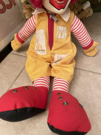 画像2: McDonald’s  Ronald Rubber Face Doll / マクドナルドのラバーフェイス、ロナルドドール　ニッカーボッカー