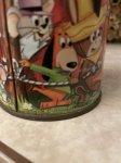 画像16: Huckleberry Hound Yogi Bear Tin Lunch Box with Thermos 1961 /　ハックルベリーハウンド、ヨギベア　ティン製　水筒付きランチボックス缶  (16)