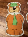 画像2: Hanna Barbera Yogi Bear Pillow doll Cut Fabric kit 1977  / ハンナバーベラ,ヨギベアのピロードールキット　生地　 (2)