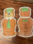 画像7: Hanna Barbera Yogi Bear Pillow doll Cut Fabric kit 1977  / ハンナバーベラ,ヨギベアのピロードールキット　生地　 (7)