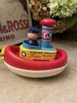 画像5: Fisher Price Boat Tuggy Tooter Toy 1967 / フィッシャープライス　プラスチック&ラバー製　ボート　 (5)