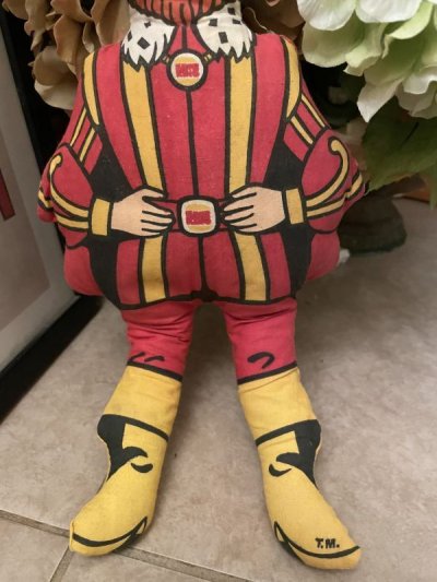 画像2: Burger King Skinny Pillow Doll (A) / バーガーキングのピロードール 70年代　スリム