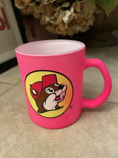 画像2: Bucees Glass pink mug (A) /  バッキーキーズ、ピンク　ガラス製　マグ