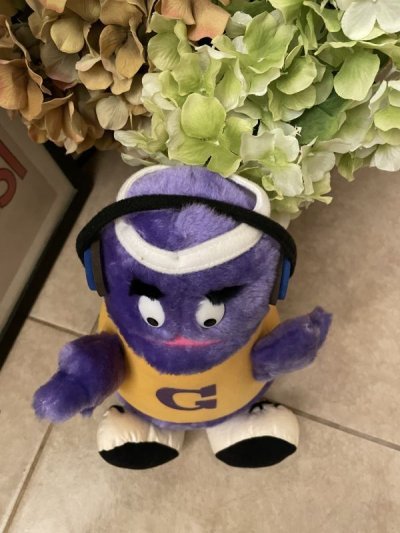 画像3: McDonald’s Grimace plush doll 1984 / マクドナルドのグリマス　ヘッドフォン　ぬいぐるみ