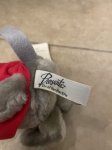 画像12: Hanna Barbers Dixie Plush doll with red vest 、Tag 1985 / ハンナバーベラ　ディクシーのタグ付きぬいぐるみ　赤いベスト　ドール　 (12)