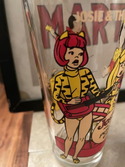 画像2: Hanna Barbera  Josie & the pussycats band Pepsi Glass 1977  / レア！！ プッシーキャット　ペプシ　グラス