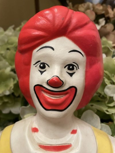 画像1: McDonalds Ronald  Plastic Wall Clock / マクドナルド、ロナルドのプラスチック製、壁時計　ウォールクロック