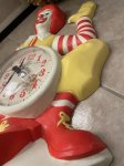 画像15: McDonalds Ronald  Plastic Wall Clock / マクドナルド、ロナルドのプラスチック製、壁時計　ウォールクロック (15)