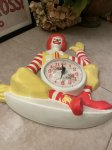 画像12: McDonalds Ronald  Plastic Wall Clock / マクドナルド、ロナルドのプラスチック製、壁時計　ウォールクロック (12)