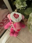 画像2: Pink Panther Stuffed Plush Doll Love You Hat / ピンクパンサーぬいぐるみ　ラブユー帽子 (2)