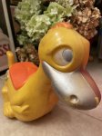 画像4: Flintstones Dino plastic yellow pull toy 60’s  / ハンナバーベラ　フリントストーン　ディノ　イエロー　プル　トイ　 (4)