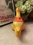 画像2: Flintstones Dino plastic yellow pull toy 60’s  / ハンナバーベラ　フリントストーン　ディノ　イエロー　プル　トイ　 (2)