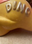 画像9: Flintstones Dino plastic yellow pull toy 60’s  / ハンナバーベラ　フリントストーン　ディノ　イエロー　プル　トイ　 (9)