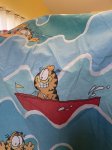 画像2: Garfield the Cat box sheet 1978 / ガーフィールド　サーフィン　ボックスシーツ (2)