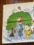 画像4:  Snoopy western fabric Pillowcase / スヌーピー　ピローケース　生地　ウエスターン (4)