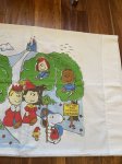 画像5:  Snoopy western fabric Pillowcase / スヌーピー　ピローケース　生地　ウエスターン (5)