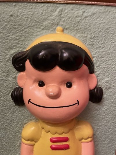 画像1: Peanuts Lucy 3D wall Frame decorations / ピーナッツ　ルーシー　3D ウォール　壁掛け　ディスプレイ