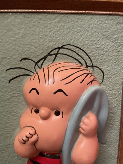 画像1: Peanuts  Linus 3D wall Frame decorations / ピーナッツ　ライナス　3D ウォール　壁掛け　ディスプレイ