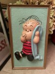 画像1: Peanuts  Linus 3D wall Frame decorations / ピーナッツ　ライナス　3D ウォール　壁掛け　ディスプレイ (1)