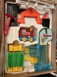 画像4: Hanna Barbera Flintstones Plastic crazy Loco Game Train Set with Box 1980 / フリントストーン　箱入り　クレイジー　トレインセット (4)