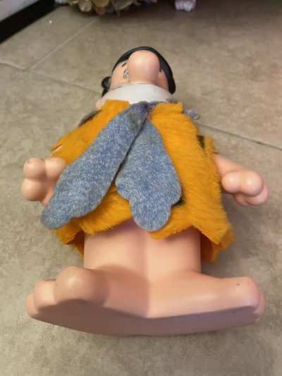 画像3: Hanna Barbera Flintstones Fred Plastic Coin Bank Doll 1975 / フリントストーン　フレッド　プラスチック製 貯金箱　ドール　