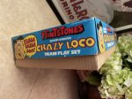 画像6: Hanna Barbera Flintstones Plastic crazy Loco Game Train Set with Box 1980 / フリントストーン　箱入り　クレイジー　トレインセット (6)