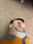 画像8: Hanna Barbera Flintstones Fred Plastic Coin Bank Doll 1975 / フリントストーン　フレッド　プラスチック製 貯金箱　ドール　 (8)