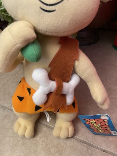 画像2: Hanna Barbera Flintstones Bamm Bamm  Plush Doll with Tag  / フリントストーン タグ付き　バンバン　大きめドール　