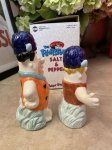 画像4: Flintstones Water Baffalo Ceramic Salt & Pepper with Box (B) / フリントストーン　箱入り陶器製、塩コショウのセット ウォーターバッファロー (4)