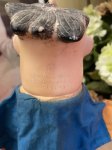 画像5: Hanna Barbera flintstones Fred Face Rubber Hand Puppet Blue Fabric 60’s (A) / ハンナバーベラ　フリントストーン　フレッド　フェイスラバー　パペット　布 (5)