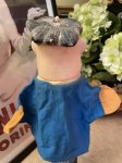 画像4: Hanna Barbera flintstones Fred Face Rubber Hand Puppet Blue Fabric 60’s (A) / ハンナバーベラ　フリントストーン　フレッド　フェイスラバー　パペット　布 (4)