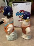 画像2: Flintstones Water Baffalo Ceramic Salt & Pepper with Box (B) / フリントストーン　箱入り陶器製、塩コショウのセット ウォーターバッファロー (2)