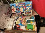 画像1: Hanna Barbera Flintstones Plastic crazy Loco Game Train Set with Box 1980 / フリントストーン　箱入り　クレイジー　トレインセット (1)