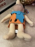 画像7: Hanna Barbera Flintstones Fred Plush Doll with Tag  / フリントストーン タグ付き　フレッド　大きめドール　 (7)