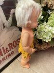 画像6: Flintstones Bamm Bamm Ideal Doll 43cm Yellow Clothes 60’s large / フリントストーンのバンバン、大きめ黄色の洋服ドール (6)